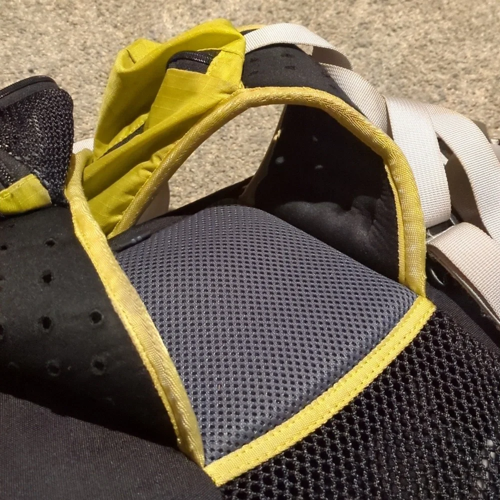 L.L. Bean Gray and Yellow Daypack Backpack
